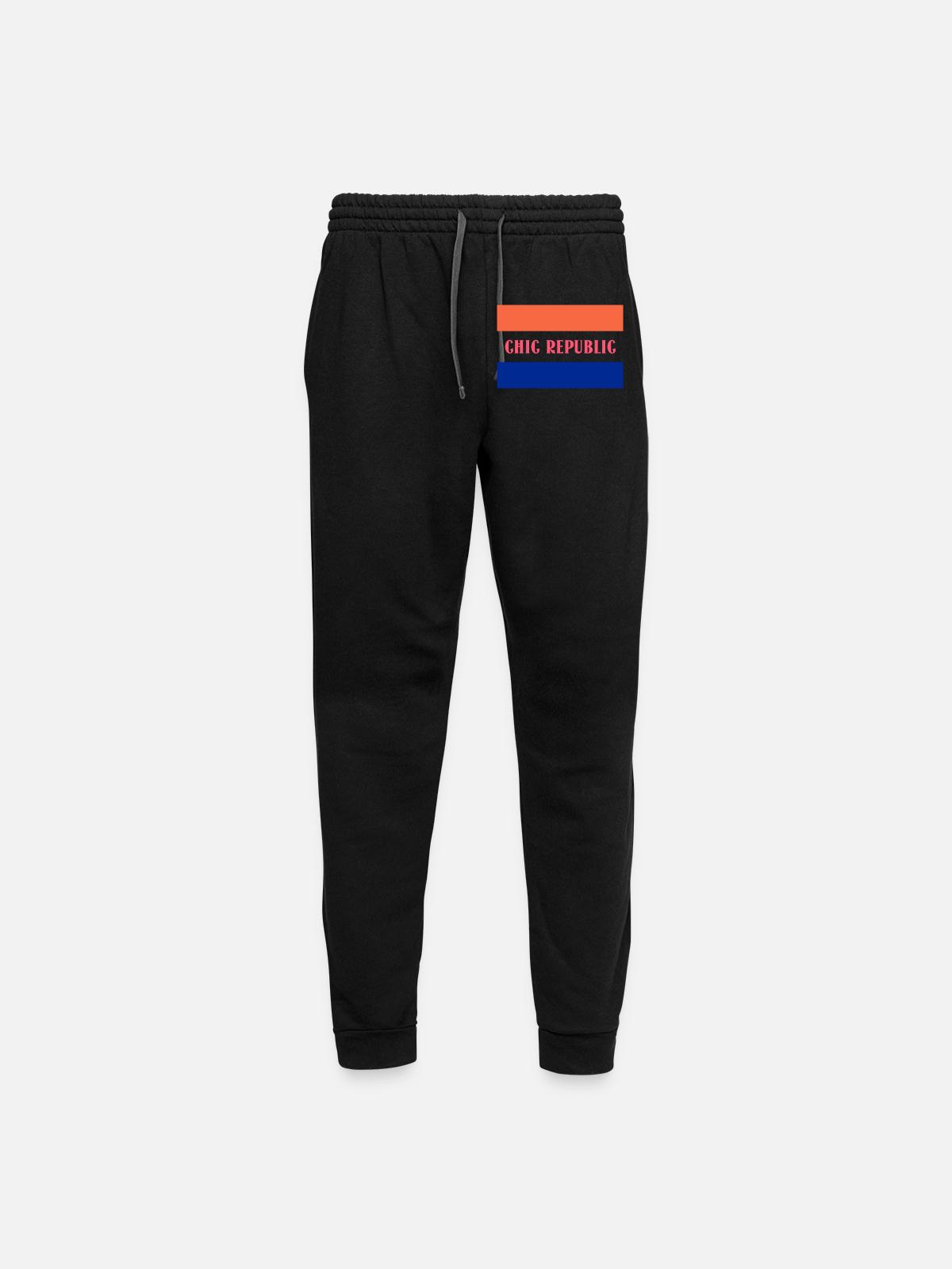 Chic-Republic Design - Unisex Joggers - black/asphalt - Front