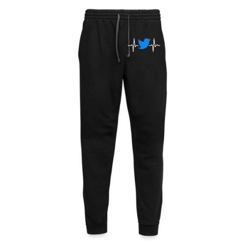 Social Media Heartbeat Blue Bird Graphic - Unisex Joggers