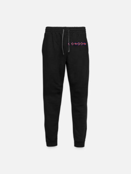 LONDON - Unisex Joggers - black/asphalt - Front