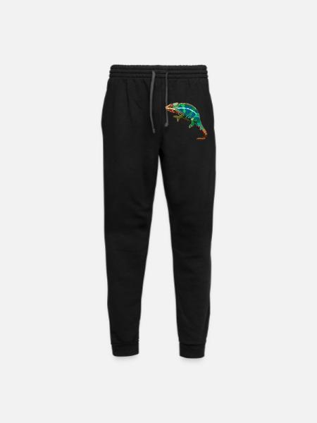Chameleon - Unisex Joggers - black/asphalt - Front