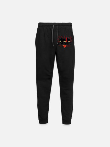 Hustle Heart - Unisex Joggers - black/asphalt