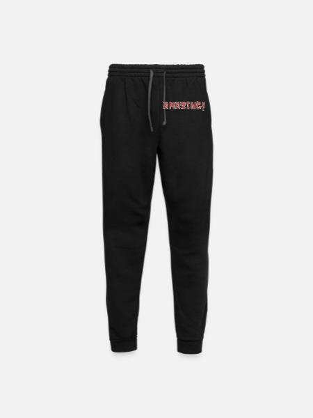 amazing! text logo - Unisex Joggers - black/asphalt