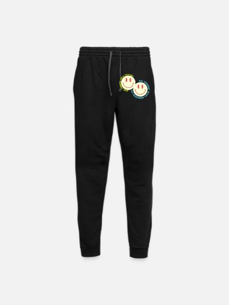 Make Someone Smile Everyday - Unisex Joggers - black/asphalt - Front
