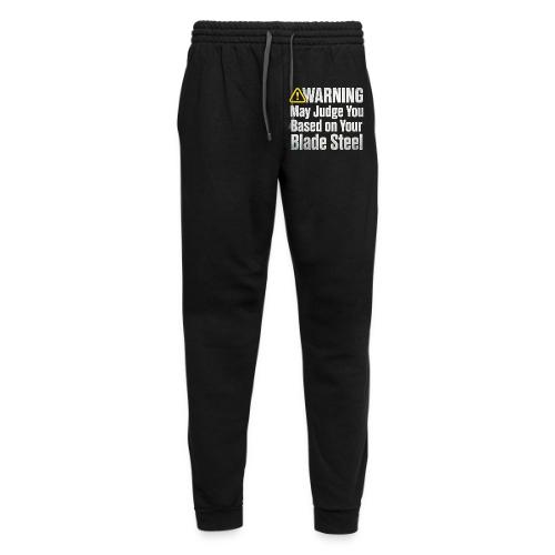Warning May Judge You Blade Steel Funny Knife - Unisex Joggers