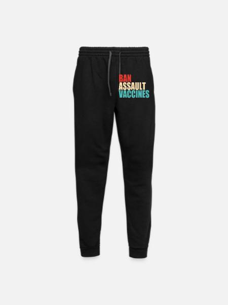 Ban Assault Vaccines - Unisex Joggers - black/asphalt - Front