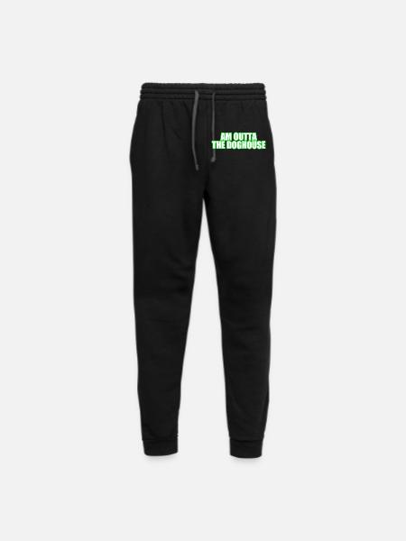 Am Outta the Doghouse - Unisex Joggers - black/asphalt