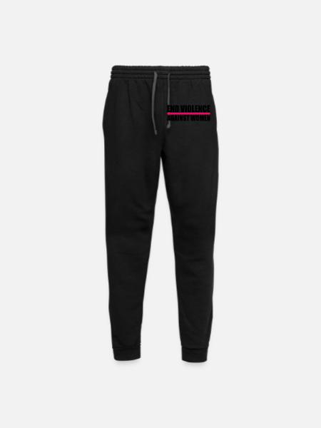 END VIOLENCE AGAINST WOMEN - Unisex Joggers - black/asphalt