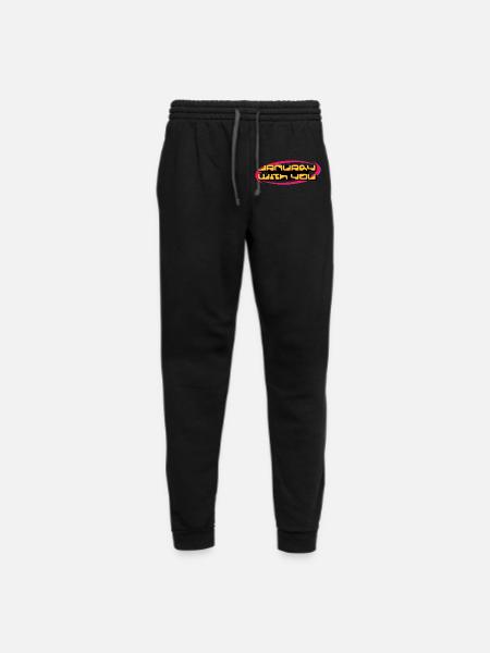 January With You - Unisex Joggers - black/asphalt