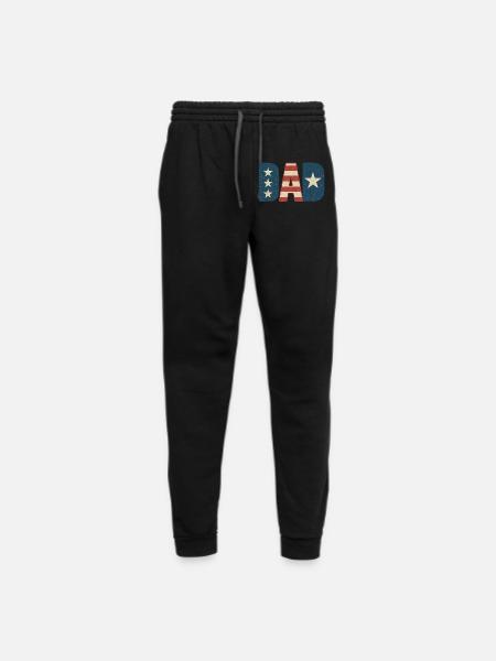 DAD 4th of July - Unisex Joggers - black/asphalt