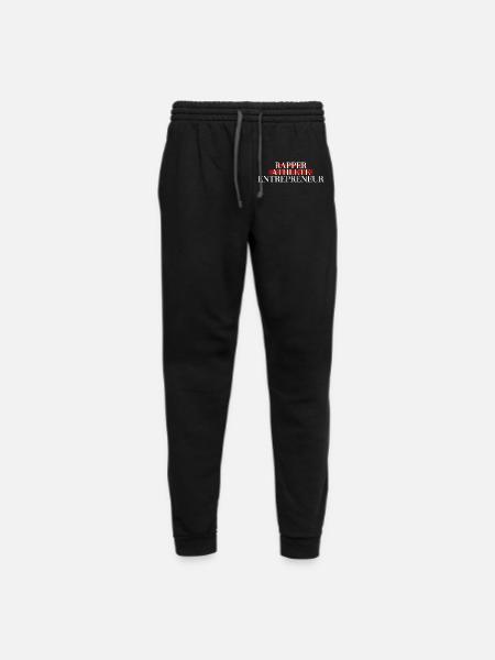 Rapper athlete entrepreneur - Unisex Joggers - black/asphalt