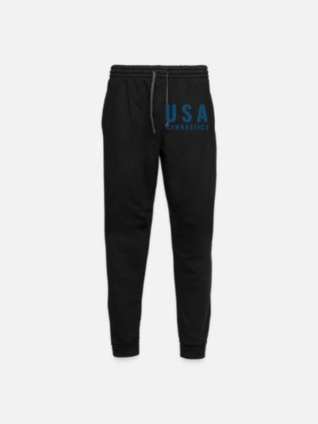 Usa Gymnastics Gym Workout - Unisex Joggers - black/asphalt