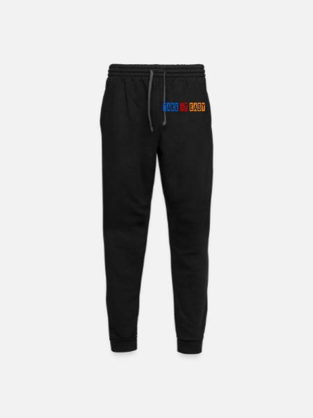 Take it Easy. - Unisex Joggers - black/asphalt