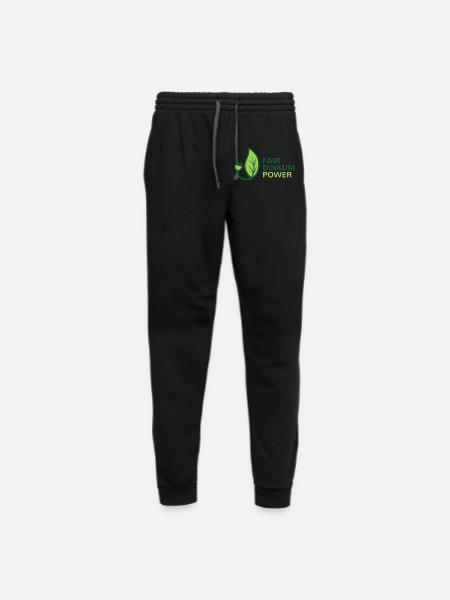 Fair Dinkum Power - Unisex Joggers - black/asphalt - Front