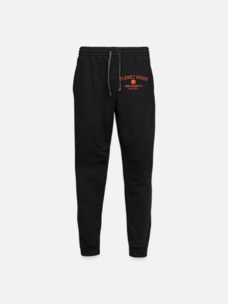 Planet Mars University Athletics - Unisex Joggers - black/asphalt - Front
