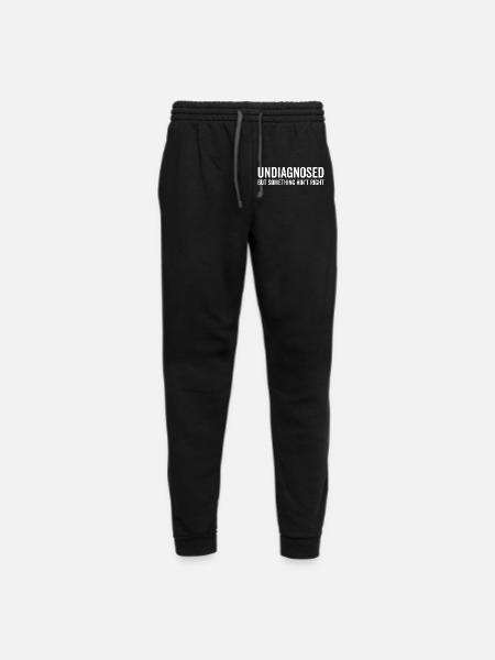 Undiagnosed but Something Ain’t Right - Unisex Joggers - black/asphalt