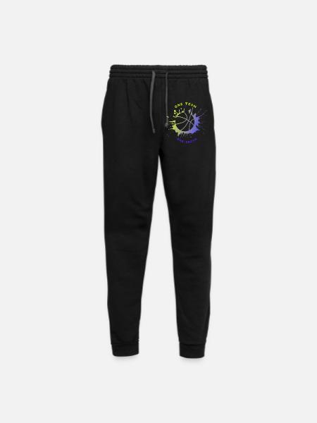 OnE TeAm OnE DreaM - Unisex Joggers - black/asphalt