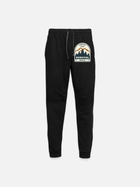 Camping Bliss Survival Skills - Unisex Joggers - black/asphalt