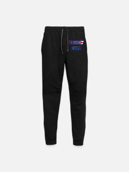 Cuba - Unisex Joggers - black/asphalt - Front
