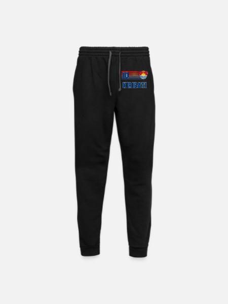 Kiribati - Unisex Joggers - black/asphalt - Front