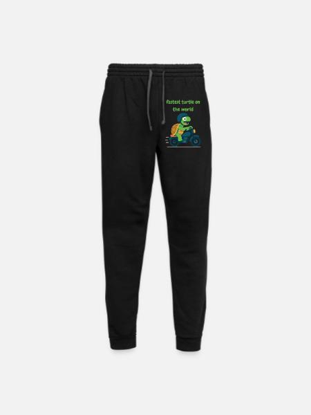 Turtle driver motorcycle - Unisex Joggers - black/asphalt