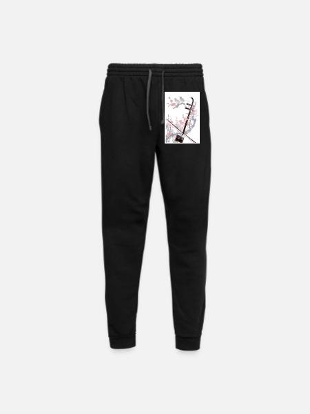 IMAG 858 - Unisex Joggers - black/asphalt - Front