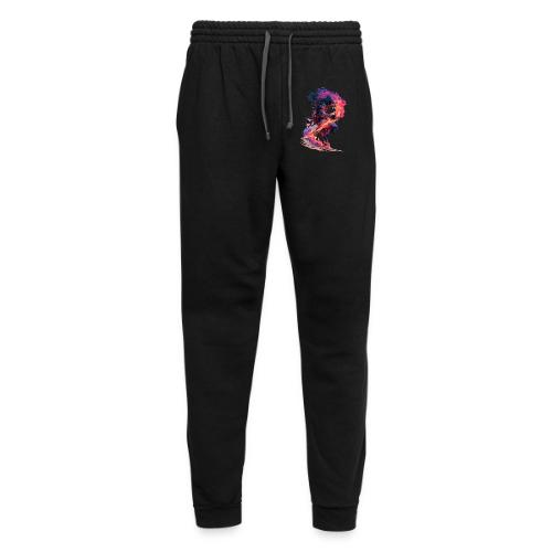Flaming Ninja Warrior Fantasy Design - Unisex Joggers