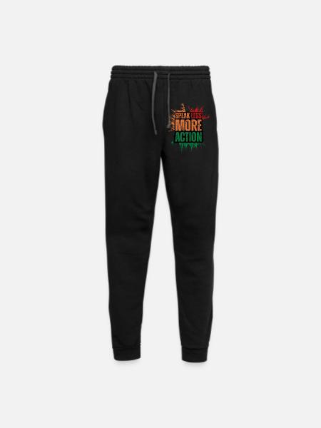 Speak Less Do More - Unisex Joggers - black/asphalt