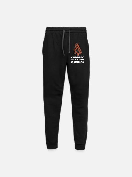 Cardiac Nuclear Medicine - Nuclear Medicine Tech - Unisex Joggers - black/asphalt - Front