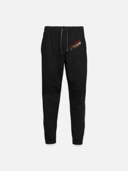 FLASH LIGHT - Unisex Joggers - black/asphalt