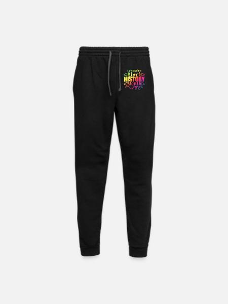 Black History Month Black Empowerment - Unisex Joggers - black/asphalt - Front