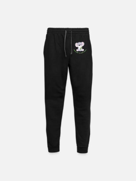 Koala, Welcome to our Family - Unisex Joggers - black/asphalt - Front