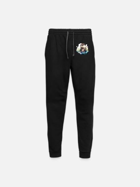 Otter in Water - Unisex Joggers - black/asphalt