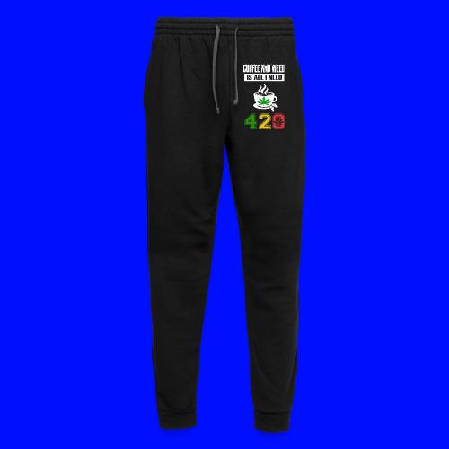 Laughable 420 Coffee Smoker Weed Marijuana Design - Pantalon de jogging unisexe