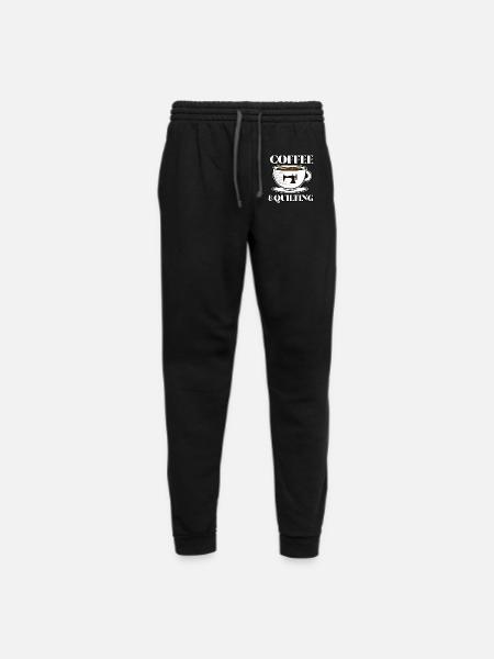 Coffee And Quilting - Unisex Joggers - black/asphalt