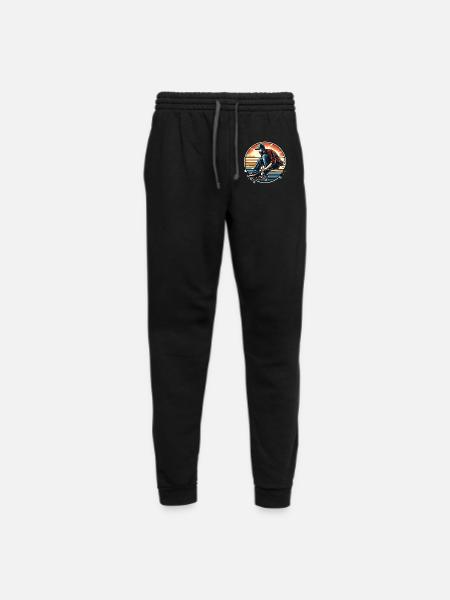 Skater - Unisex Joggers - black/asphalt - Front