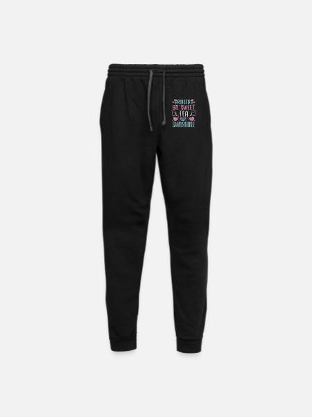 Tea Lovers Teacup Tea Time - Unisex Joggers - black/asphalt - Front