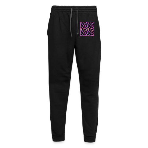 Colorful Leaf Magic: Neon Delight - Unisex Joggers