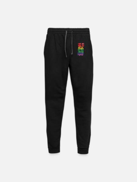 GAY PRIDE - Unisex Joggers - black/asphalt