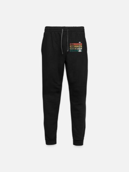 Water pipe smoking - Unisex Joggers - black/asphalt