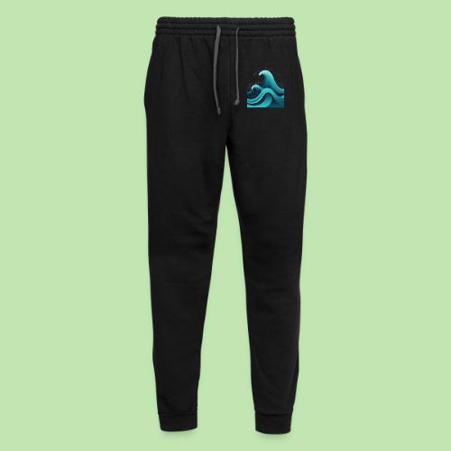 Dynamic Ocean Wave Illustration - Unisex Joggers