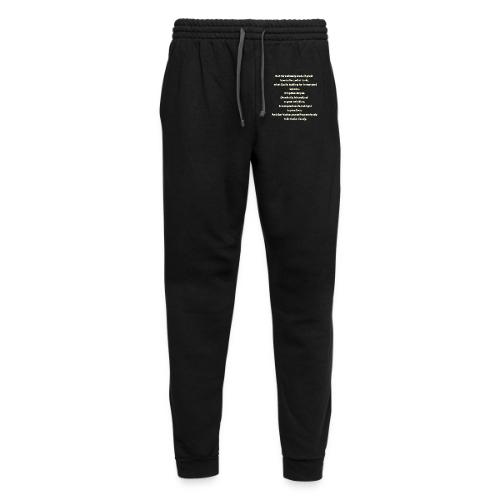 Yellow Micah 6:8 - Unisex Joggers
