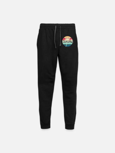 Hola - Palm Tree Vibes Only - Unisex Joggers - black/asphalt