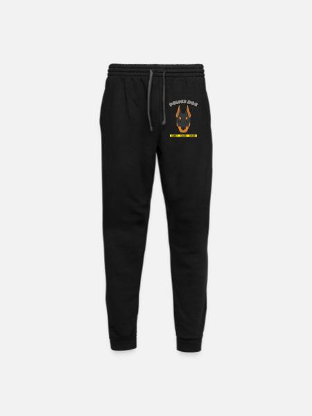 POLICE DOG - Unisex Joggers - black/asphalt