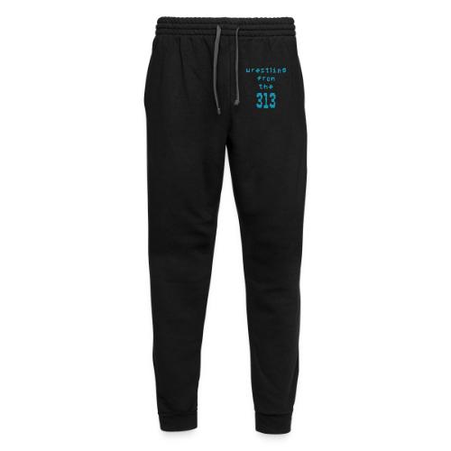 Wrestling from the 313 (Teal) - Unisex Joggers
