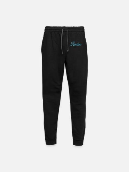 Design London - Unisex Joggers - black/asphalt - Front