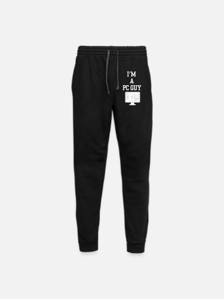 Im A PC Guy Graphic Tee - Unisex Joggers - black/asphalt