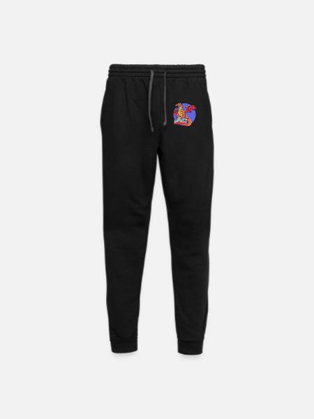 Reading Dragon Books Magic Dungeon - Unisex Joggers - black/asphalt - Front