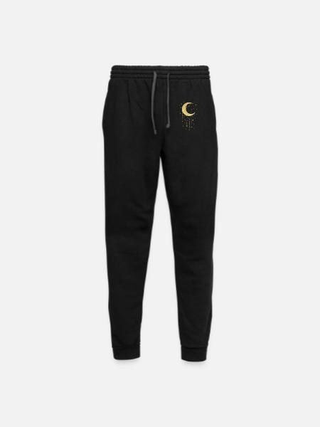 Talking To The Moon Spiritual - Unisex Joggers - black/asphalt - Front