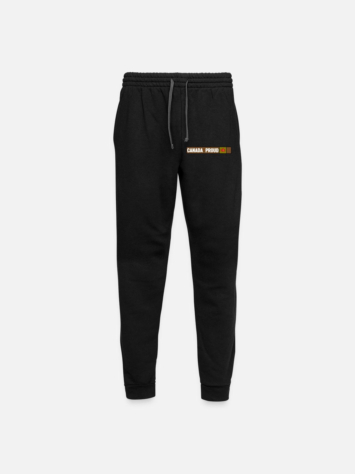 Canada Proud Camo - Unisex Joggers - black/asphalt - Front