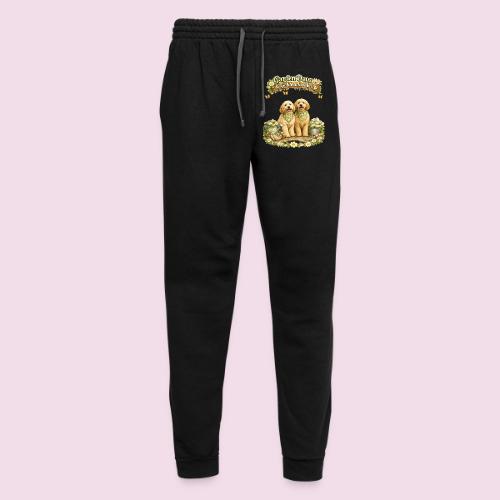 Garden Days & Goldendoodles Cozy Dog Lovers Design - Unisex Joggers